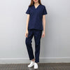 Nursing Scrubs Set Short Sleeve V-neck Uniform