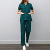 Nursing Scrubs Set Short Sleeve V-neck Uniform