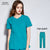 V-Neck short sleeve  Beauty Salon Nursing Scrub Uniform