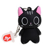 Cartoon cat shaped USB flash drive