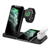15W premium Wireless 4 in 1 Fast Charging Station for Apple.