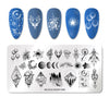 Limitted edition saloon class Nail Stamping Plates