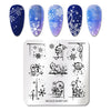 Limitted edition saloon class Nail Stamping Plates