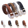 Women Designer Hot Faux Leather Metal Buckle belt - Blindly Shop