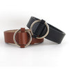 Gold Round buckle belts for women. - Blindly Shop