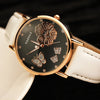 Classic Butterfly Flower Bling Genuine Leather Quartz Wrist watch - Blindly Shop