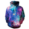 PREMIUM Space Galaxy  Sweatshirts Men/Women Hoodies With Hat Print Stars Autumn Winter Loose Thin Hooded  Tops - Blindly Shop