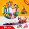 New 110pcs Mini Magnetic Designer Construction Set Model &amp; Building Toy Plastic Magnetic Blocks Educational Toys For Kids Gift - Blindly Shop