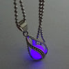 Teardrop Necklace Glow in the Dark Pendant - Blindly Shop