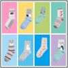 New 18 style Cute animals lovely cartoon cotton socks Dot stripe Creative colorful fashion socks - Blindly Shop