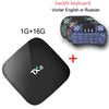 Rockchip Android 6.0 TV 2GB ram  16GB BOX Support H.265 4K 60tps H.265 2.4GHz WiFi BT2.1 Media Player IPTV Box - Blindly Shop