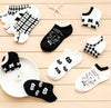 CAT Warm comfortable cotton bamboo fiber ankle low girl women&#39;s socks - Blindly Shop