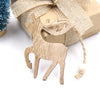 10PCS Christmas Snowflakes&amp;Deer&amp;Tree Wooden Pendants - Blindly Shop