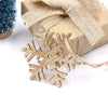10PCS Christmas Snowflakes&amp;Deer&amp;Tree Wooden Pendants - Blindly Shop