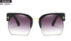 LATEST Semi-Rimless Clear Lens Designer Sunglasses for Women - Blindly Shop