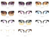 LATEST Semi-Rimless Clear Lens Designer Sunglasses for Women - Blindly Shop