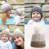 Cute Mommy and Me Knitting Hats. - Blindly Shop