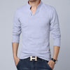 Long Sleeve Slim Fit T Shirt for Men - Blindly Shop