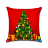 Christmas Decorations 1pcs Reindeer Jute Pillow Cover Case - Blindly Shop