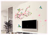 Romantic Peach Blossom and Swallow PVC Removable Room Decal Art DIY Wall Sticker Home Decor hot sell popular stickers - Blindly Shop