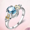 Alloy Engagement Ring with Crystal - Blindly Shop