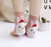 PREMIUM Cartoon Animal Paradise Women Thick Cute Funny Happy Art Christmas Socks - Blindly Shop