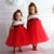 PREMIUM Winter red dress infant kids dresses for Christmas party baby clothes Baptism Costume for Events Occasion Teenage girl Vestidos - Blindly Shop