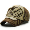 Baseball Cap Fashion Fist Pattern Hip Hop Rivets cap - Blindly Shop