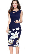 Floral Work Dress for Women. - Blindly Shop