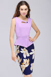 Floral Work Dress for Women. - Blindly Shop