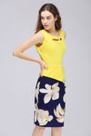 Floral Work Dress for Women. - Blindly Shop