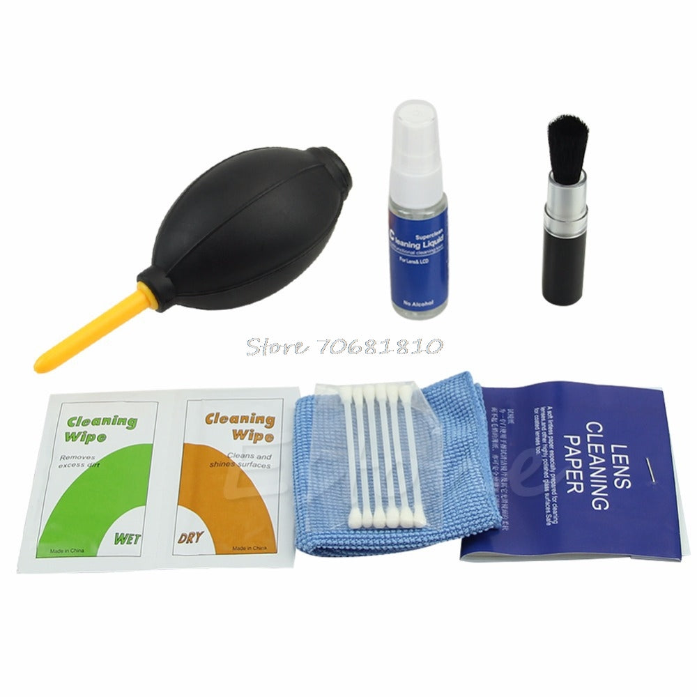 7in1 Professional Lens Cleaning kit For DSLR Camera - Blindly Shop