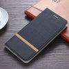 Matte Canvas Card Slot Stand Leather Flip Case for Huawei P20 Pro P20 Lite - Blindly Shop