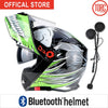 Premium Bluetooth Motorcycle FLIP UP helmet - Blindly Shop