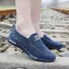 Denim Men premium Casual Breathable Slip On Canvas Shoes / seakers - Blindly Shop