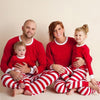 Family Matching Christmas Striped Pajamas Set Father Mother Kids - Blindly Shop