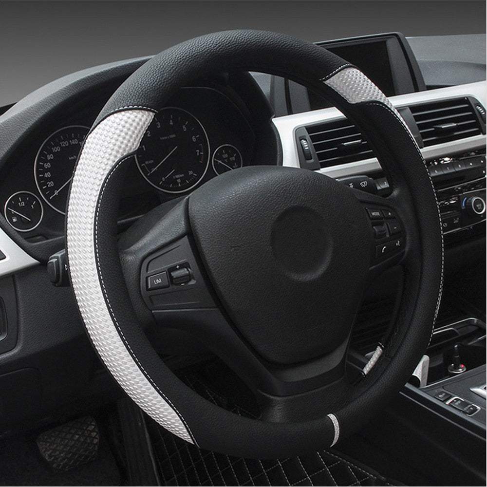 New Leather Car Steering Wheel Covers - Blindly Shop