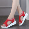 Women Mesh Platform Sandals - Blindly Shop