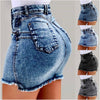 Women Denim Skirts High Waist Bodycon Short