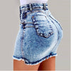 Women Denim Skirts High Waist Bodycon Short